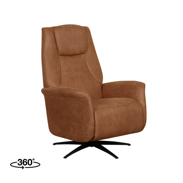 Fauteuil Serenata - Cognac - Micro Suede - One Size